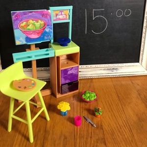Barbie art set